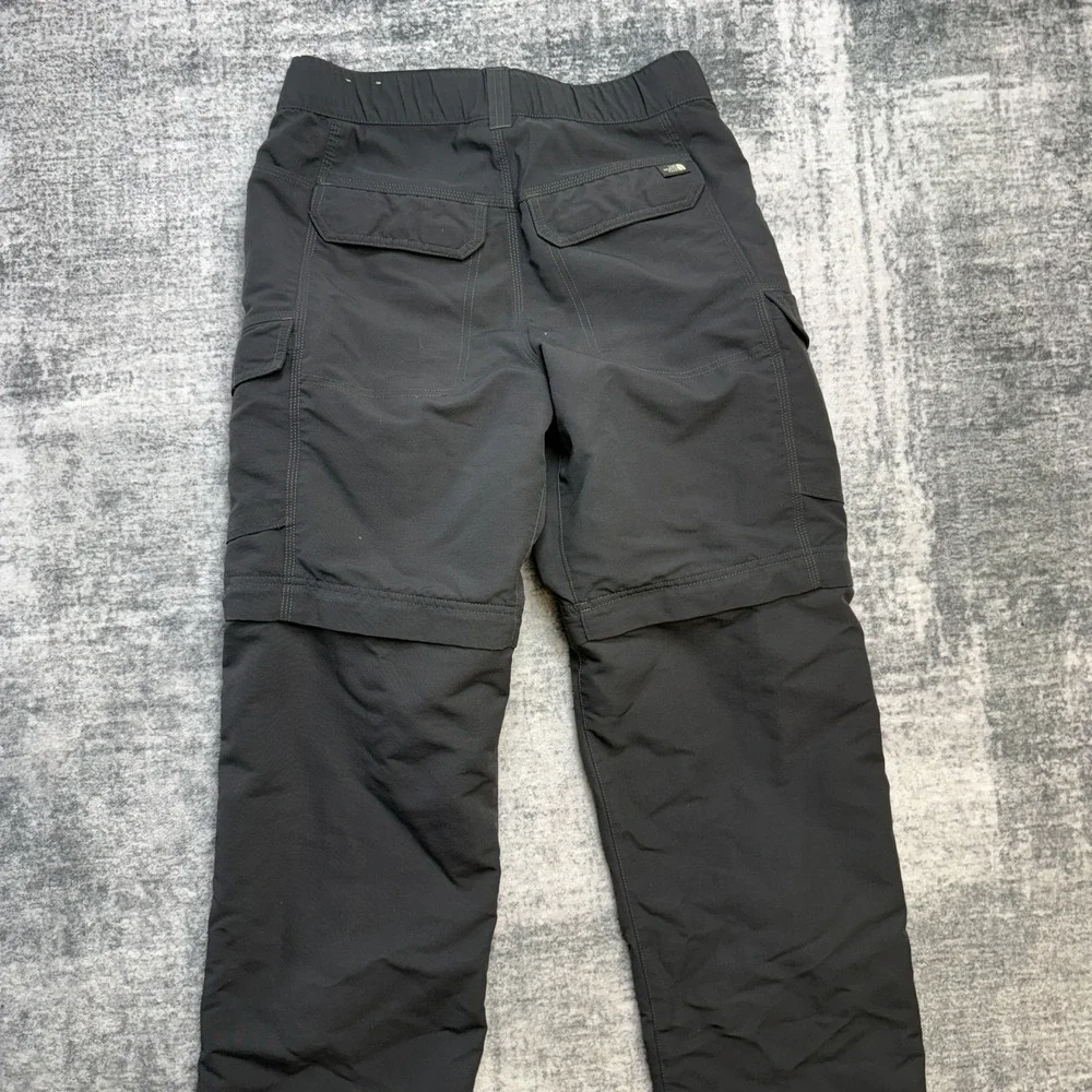 The North Face Pants Mens Small Gray Convertible Cargo Belted Hiking Climbing